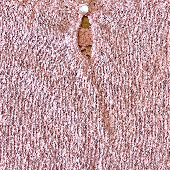 Vintage Short Sleeve Knit Top - Picture 7 of 8